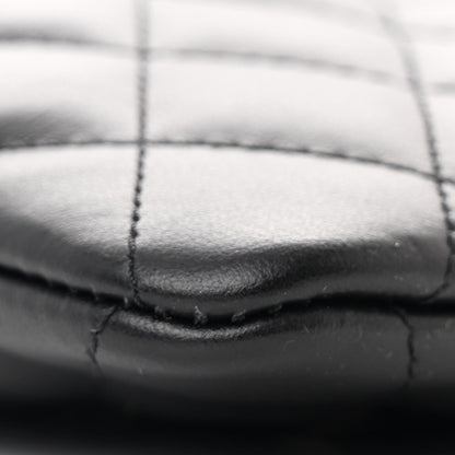 Chanel Lambskin Quilted Crossbody Bag Black 10 of 11