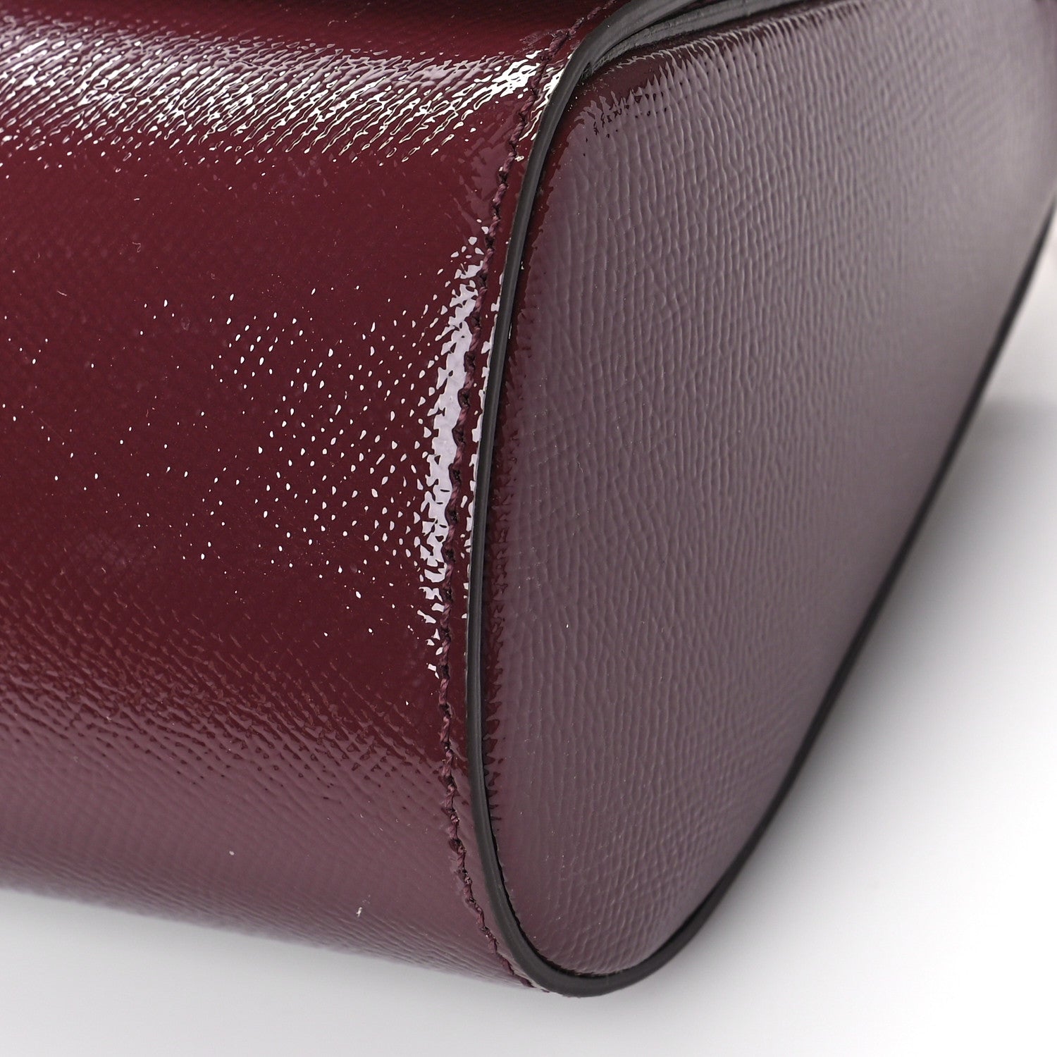 Givenchy Textured Calfskin Mini Pandora Box Chain Crossbody Bag Oxblood 8 of 8