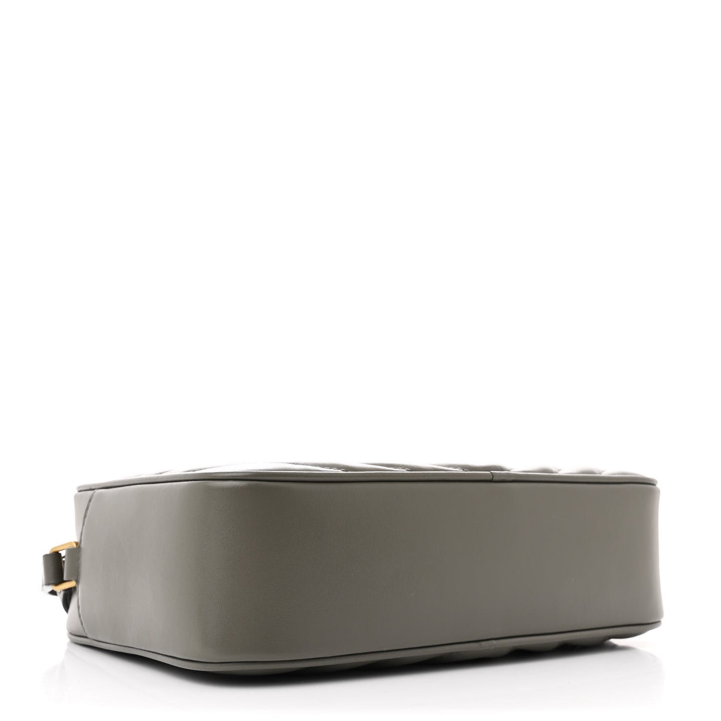 Calfskin Matelasse Monogram Lou Camera Bag Greyish Brown