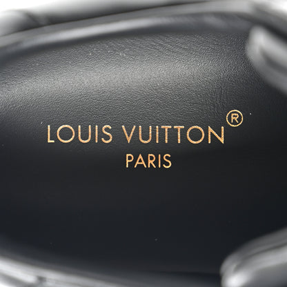 Louis Vuitton Calfskin Time Out Sneakers 38 Black 8 of 10