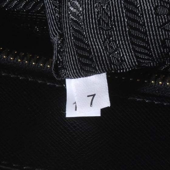 Saffiano Lux Medium Tote Nero Black