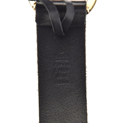Gucci Faded Calfskin Double G 40mm Belt 85 34 Black 4 of 7