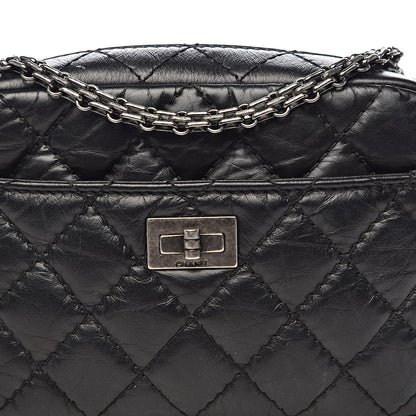Chanel Aged Calfskin Quilted Mini Reissue Camera Case Black 12 of 12