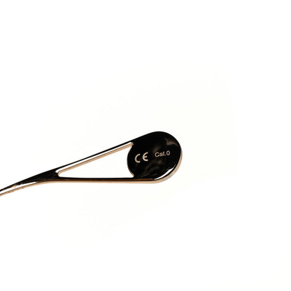 Gucci Metal Pearl Cat Eye Sunglasses GG0364S Gold 5 of 7