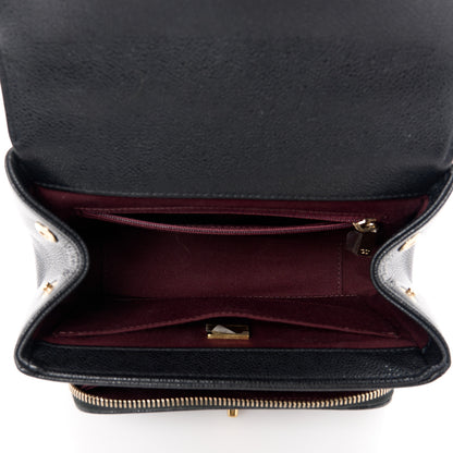 Chanel Caviar Quilted Mini Business Affinity Flap Black 5 of 12