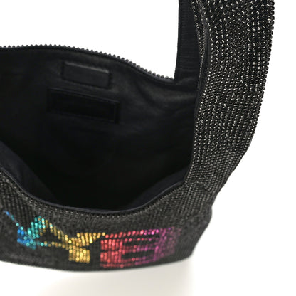 Alexander Wang Crystal Mini Wanglock Shopper Black Rainbow 4 of 8