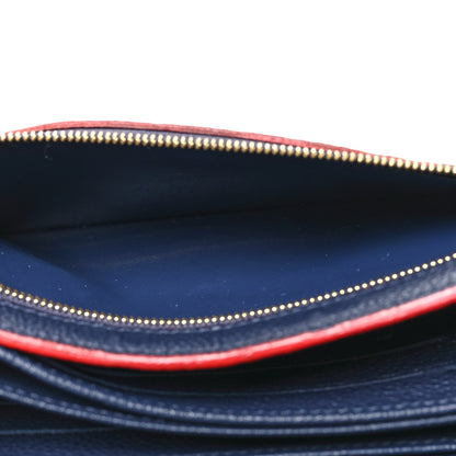 Louis Vuitton Empreinte Pont-Neuf Wallet Marine Rouge 6 of 11