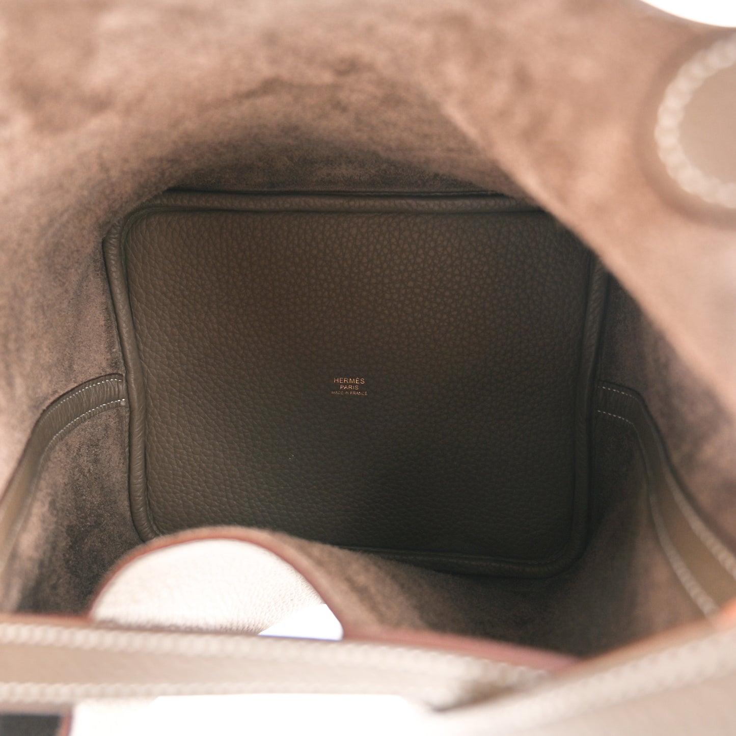 Taurillon Clemence Picotin Lock 22 MM Etoupe