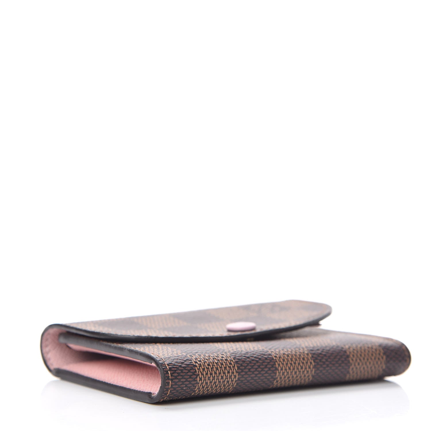 Louis Vuitton Damier Ebene Rosalie Coin Purse Rose Ballerine 4 of 7