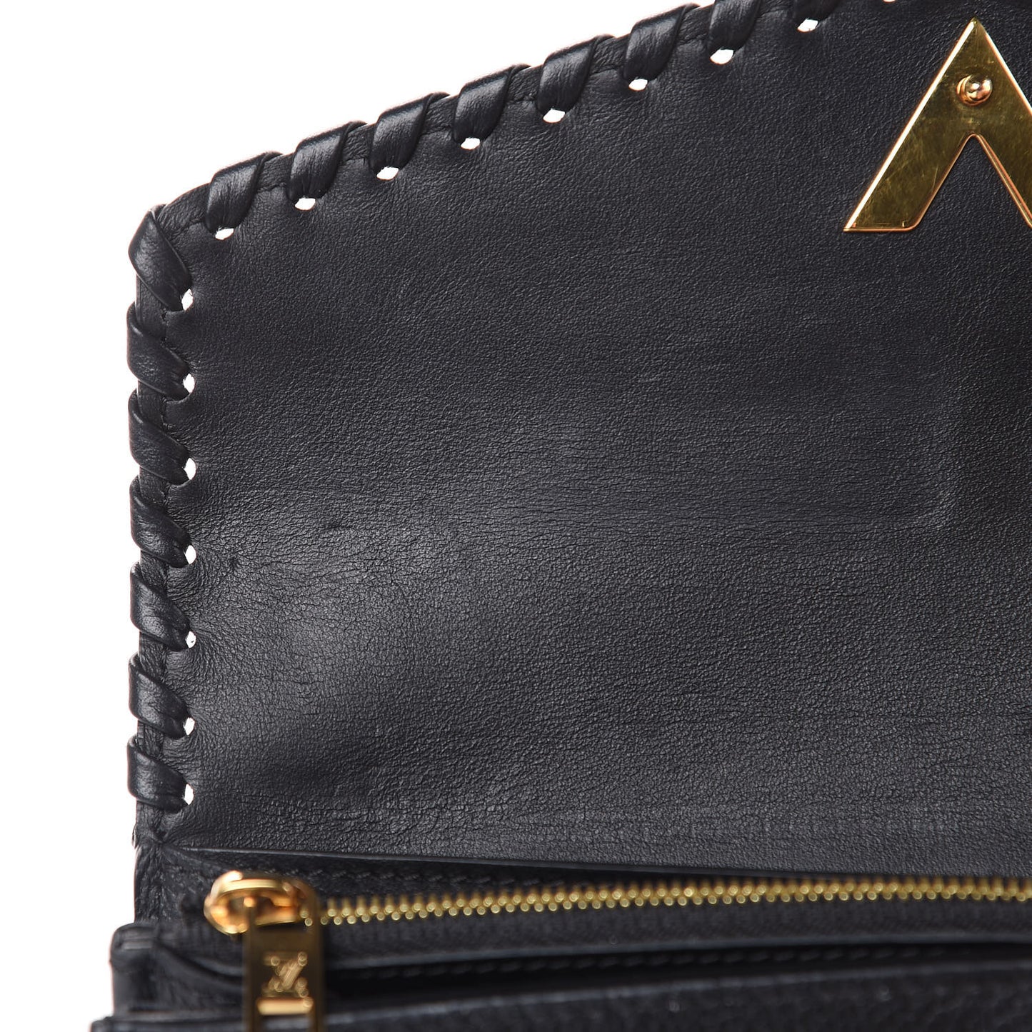 Monogram Cuir Plume Very Wallet Black