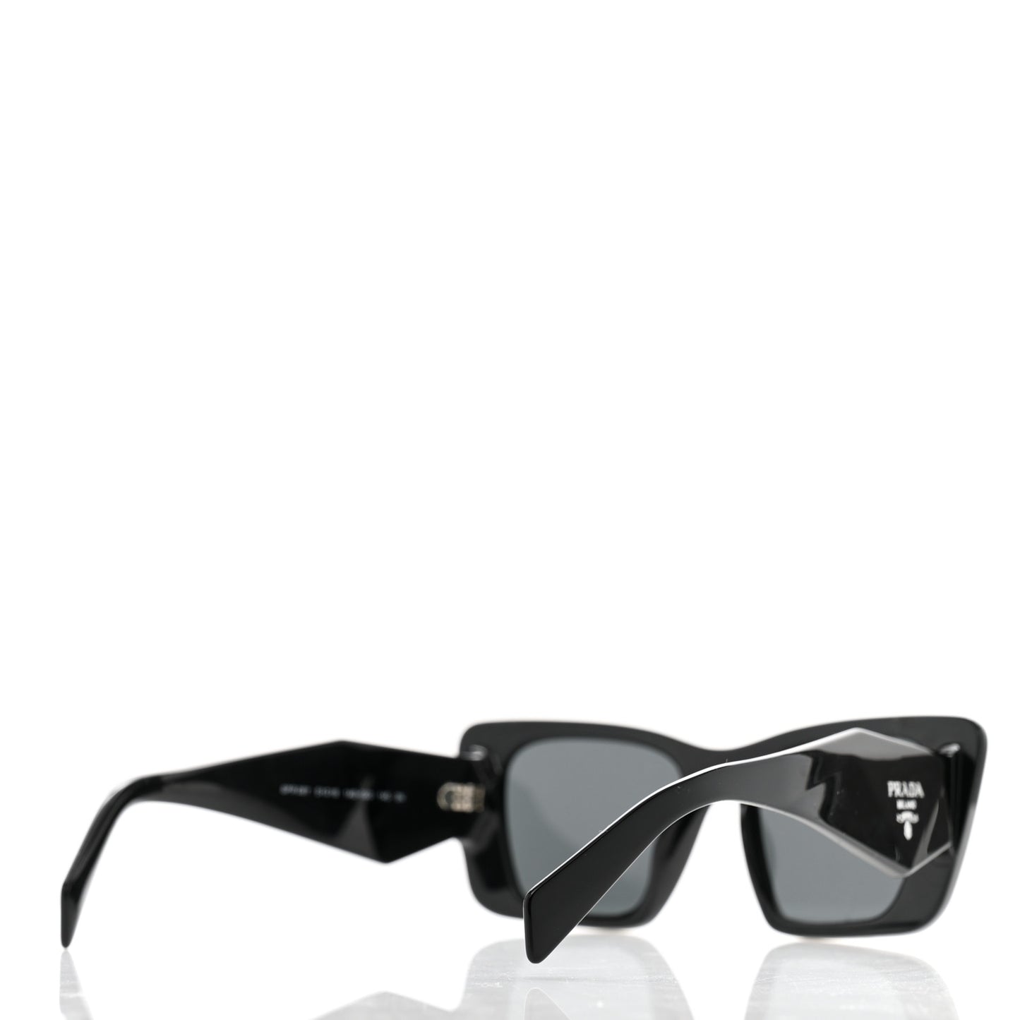 Acetate Symbole Sunglasses SPR 08Y Black
