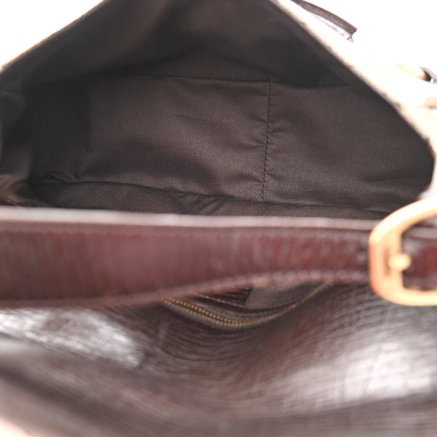 Gucci Monogram Horsebit Chain Flap Shoulder Bag Brown 5 of 12