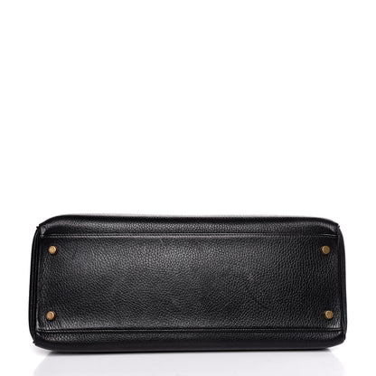 Hermes Ardennes Kelly Retourne 35 Black 6 of 36
