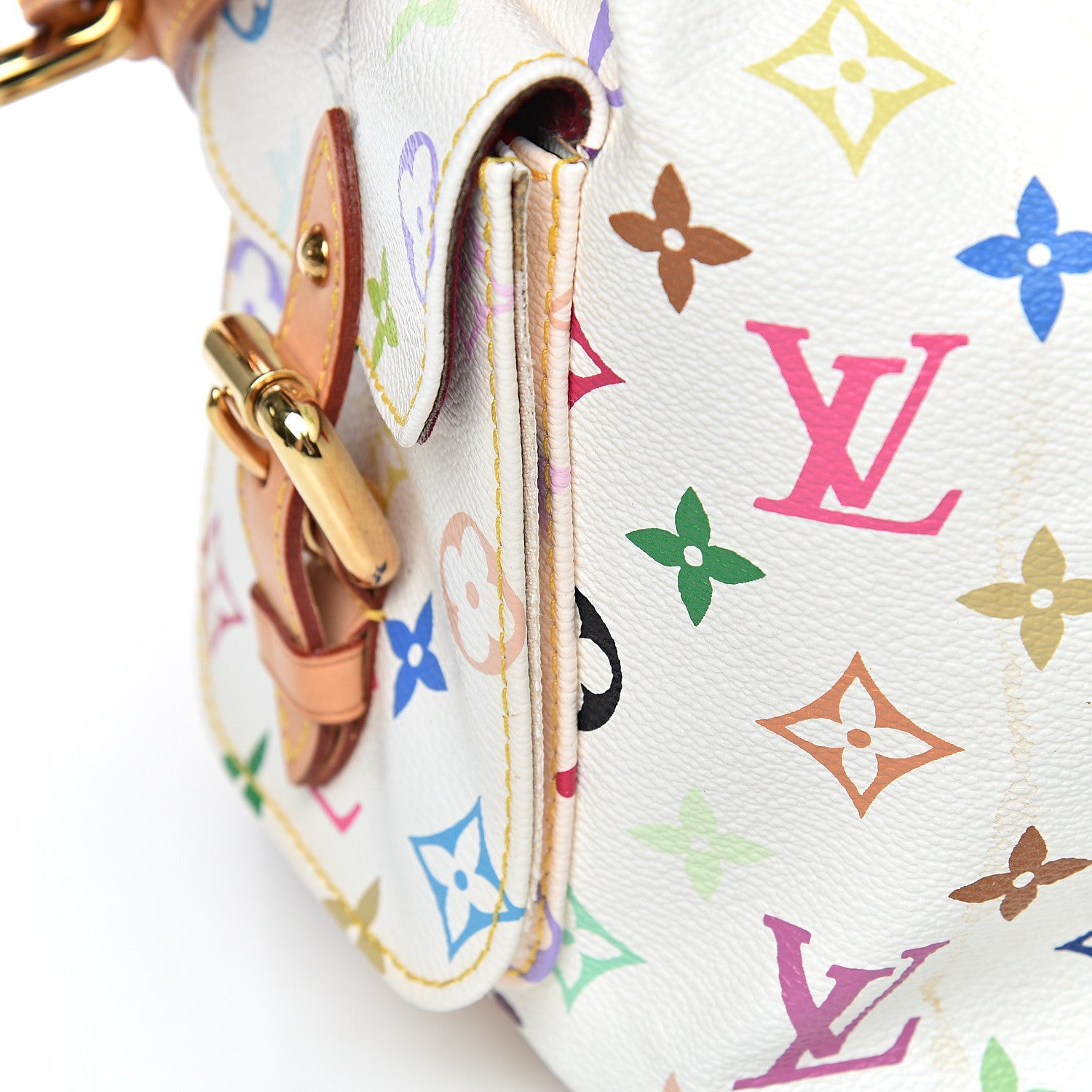 Louis Vuitton Monogram Multicolor Petit Noe White 12 of 16