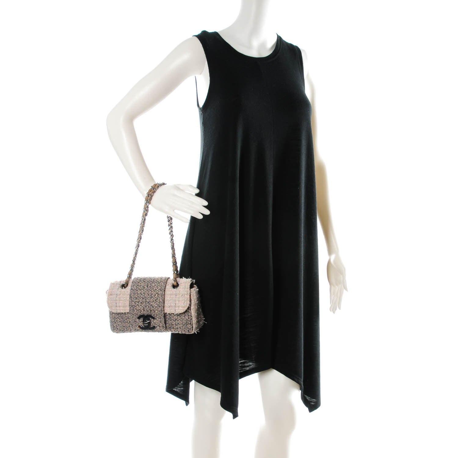 Chanel Tweed Small Fantasy Flap Grey 2 of 7