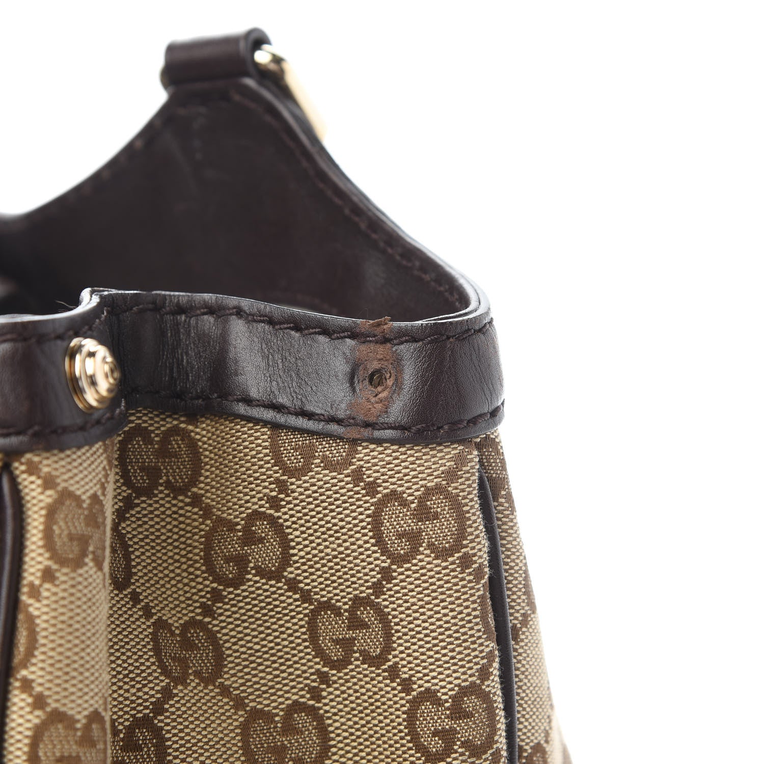 Gucci Monogram Medium Sukey Tote Dark Brown 11 of 14