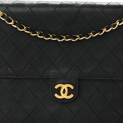 Chanel Lambskin Quilted Small Single Flap Black 8 of 19