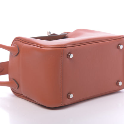 Hermes Swift Verso Mini Lindy 20 Terre Battue Sesame 9 of 11