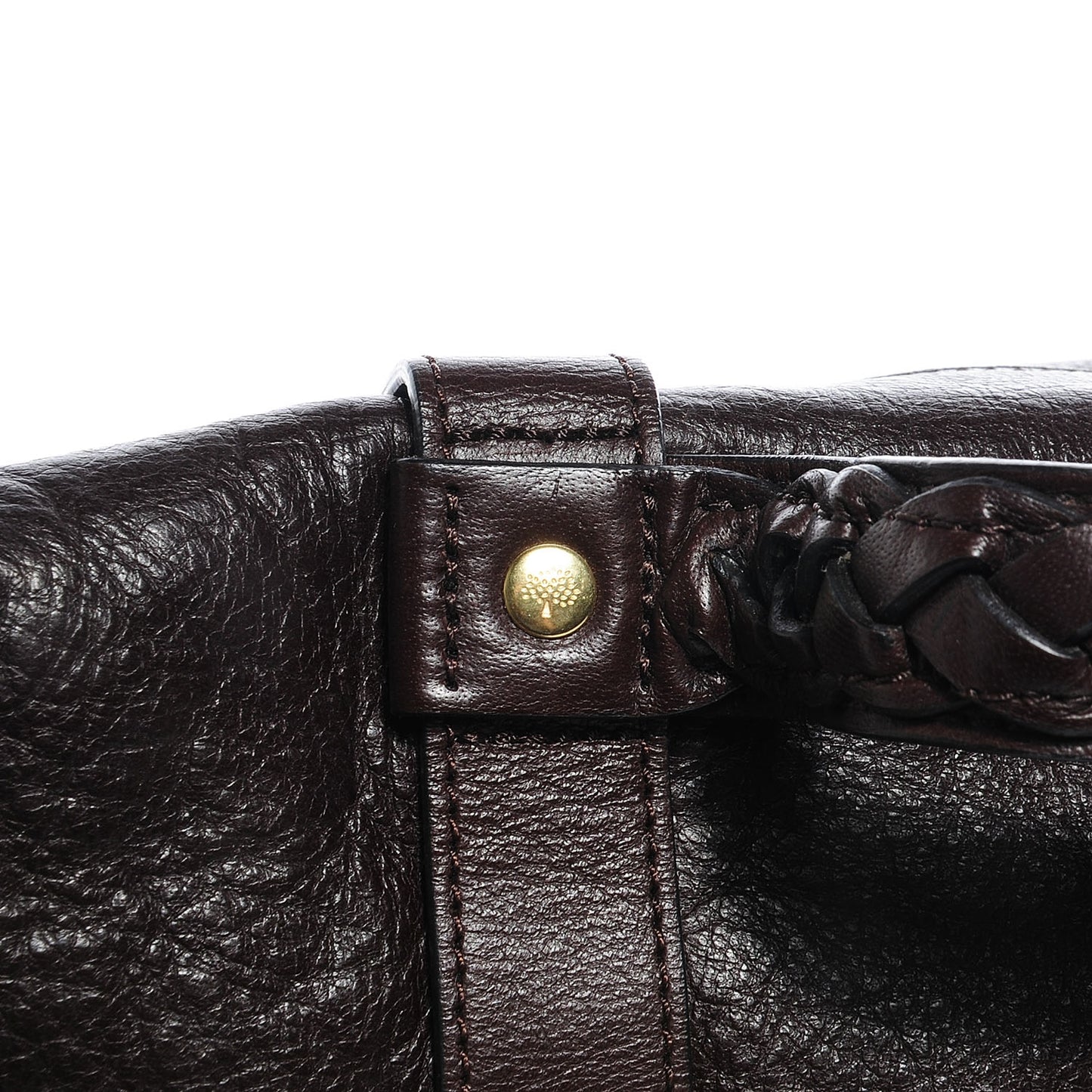 Soft Buffalo Leather Oversized Alexa Chocolate