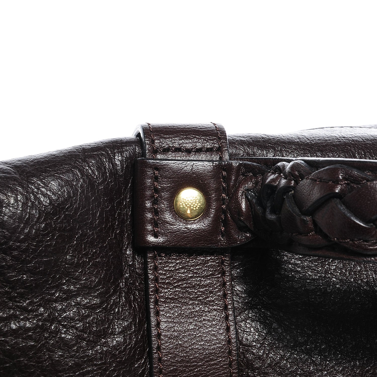 Mulberry Soft Buffalo Leather Oversized Alexa Chocolate 13 of 14