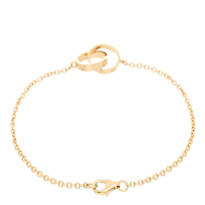 Cartier 18K Yellow Gold Interlocking LOVE Bracelet 2 of 4