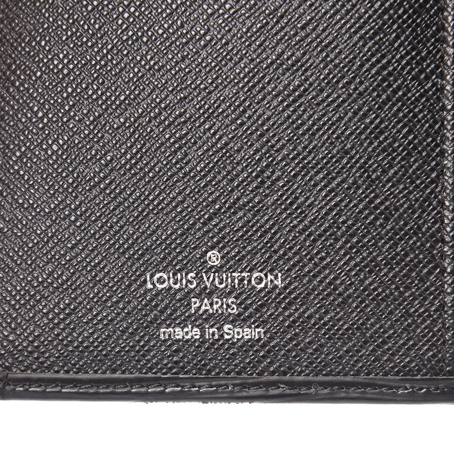 Epi Checkbook Cover Black