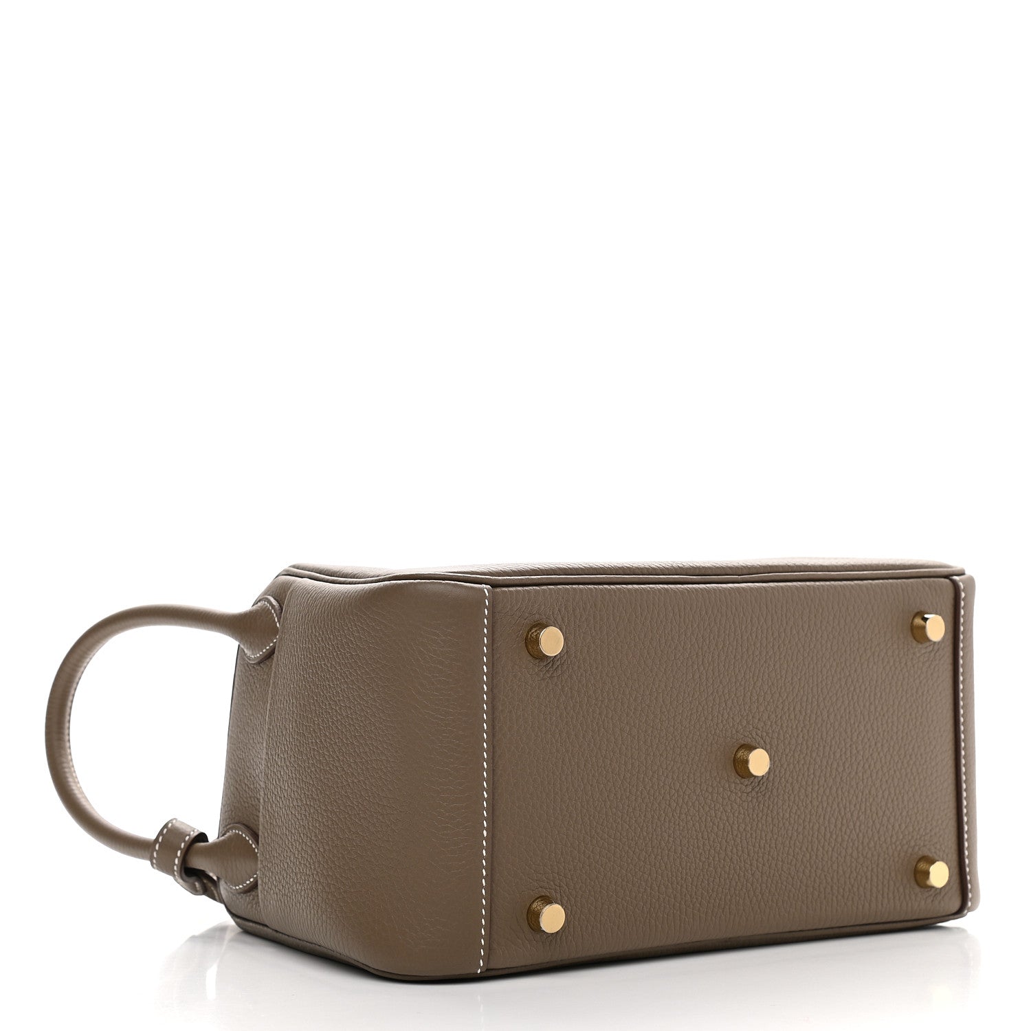 Hermes Taurillon Clemence Lindy 26 Etoupe 4 of 9