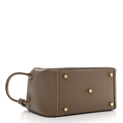 Hermes Taurillon Clemence Lindy 26 Etoupe 4 of 9