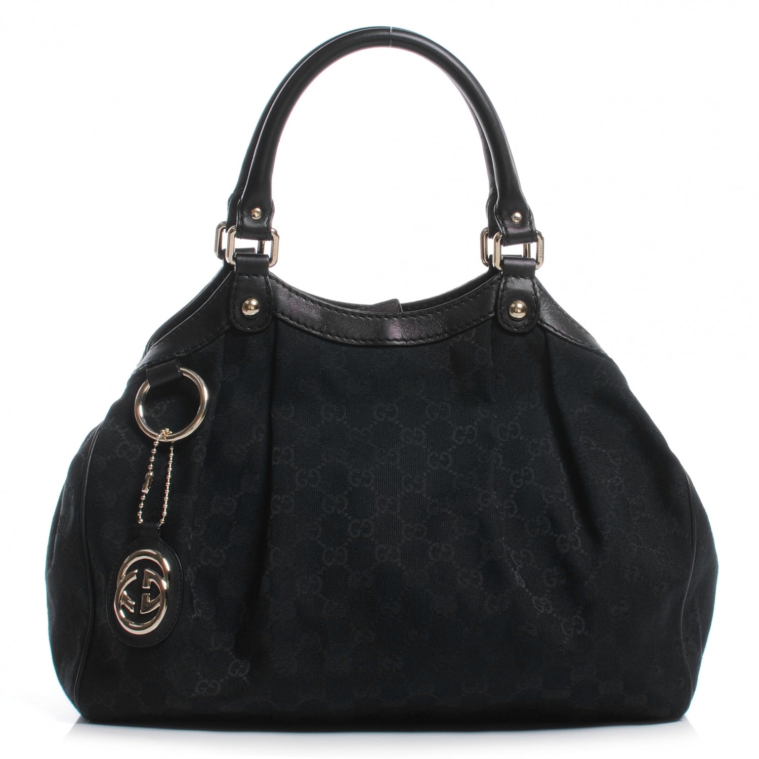 Gucci Monogram Medium Sukey Black 1 of 7