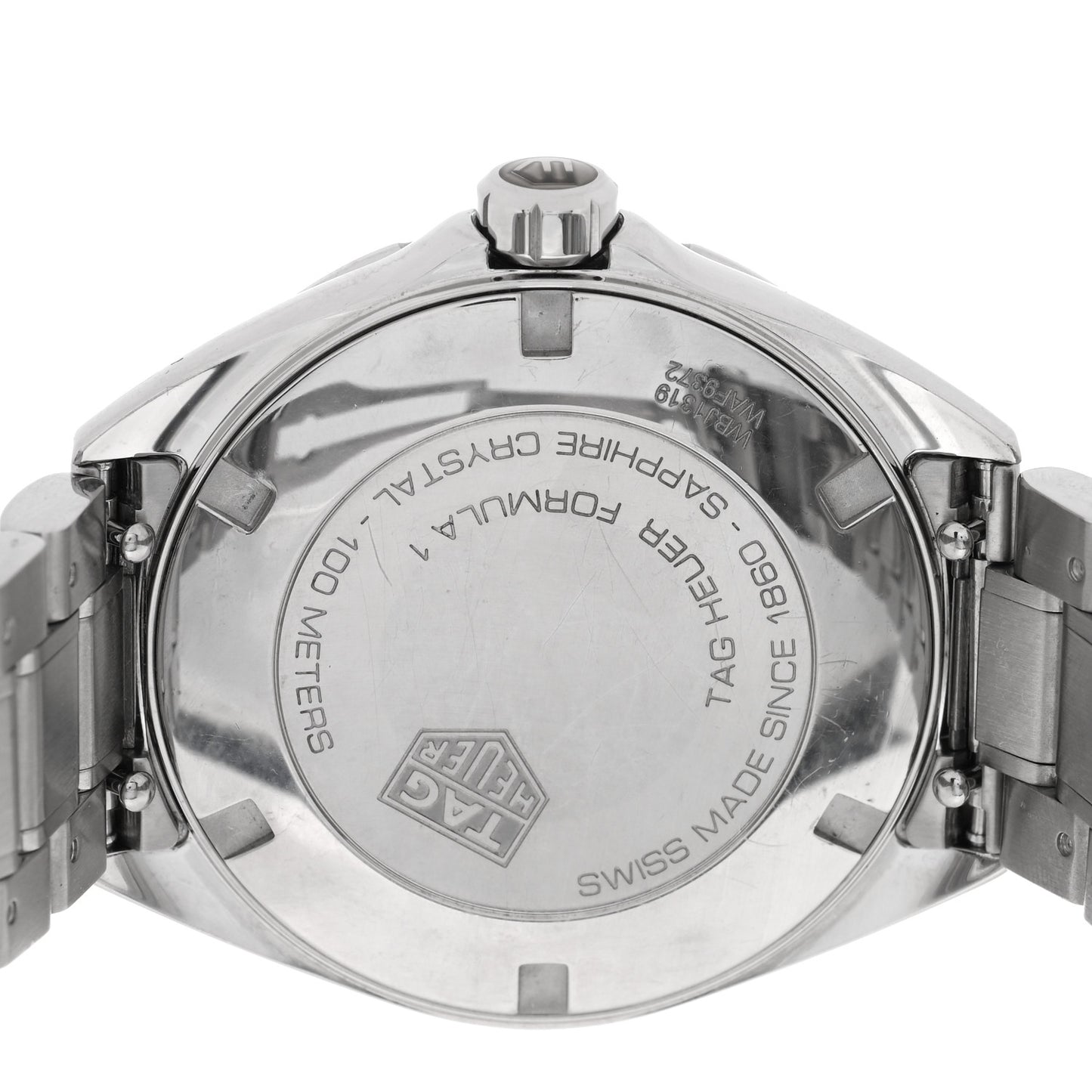 Stainless Steel Diamond Mother of Pearl 35mm Formula 1 Lady Quartz Watch WBJ1319