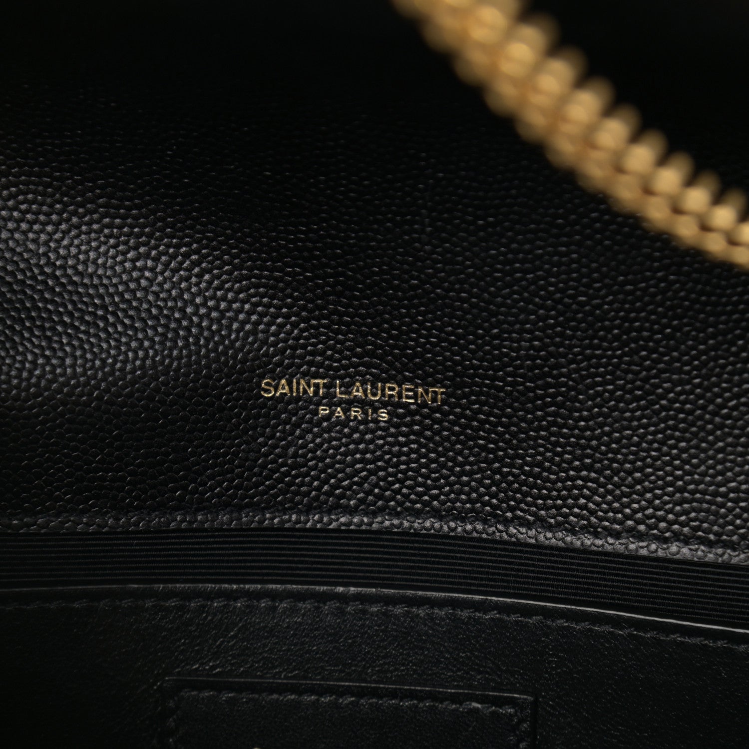 Saint Laurent Grain De Poudre Small Classic Monogram Kate Tassel Satchel Black 6 of 9