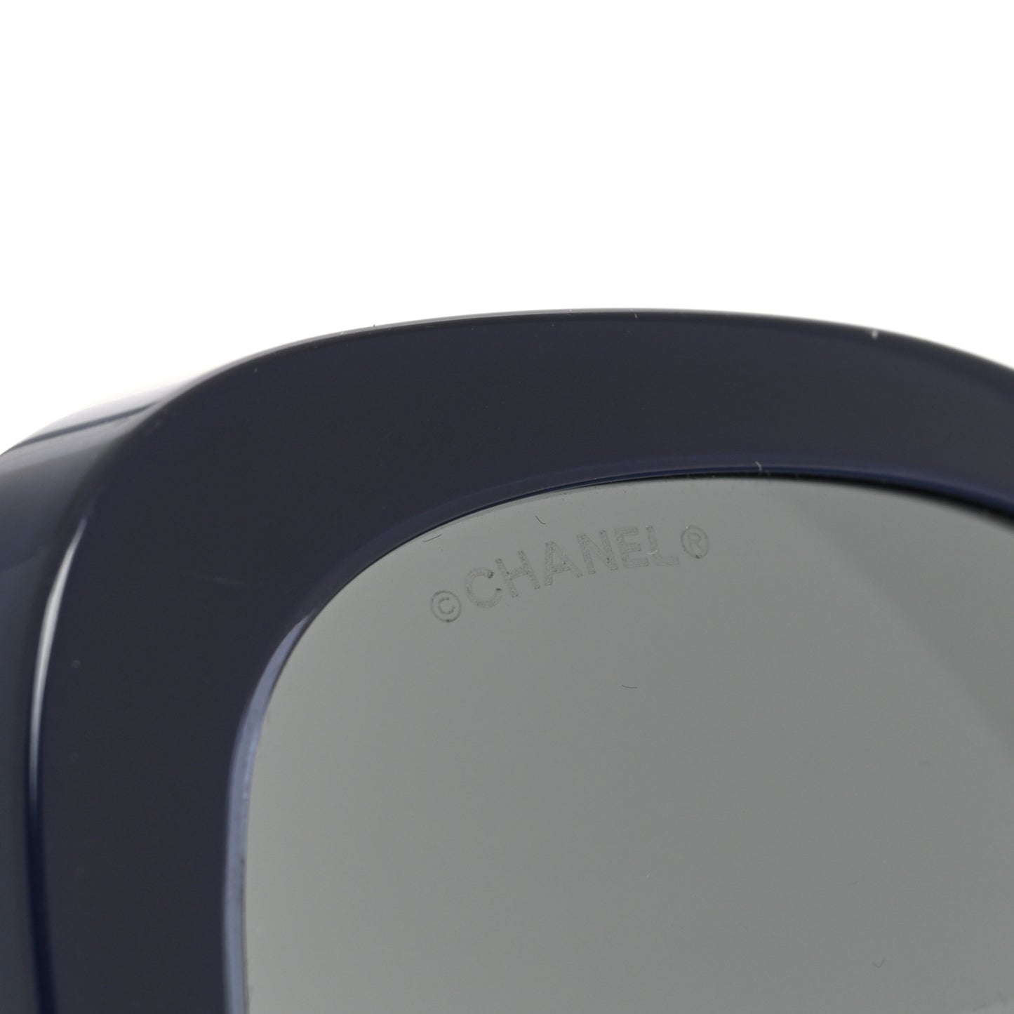 Acetate Butterfly Winter Pearl Sunglasses 5339-H Navy