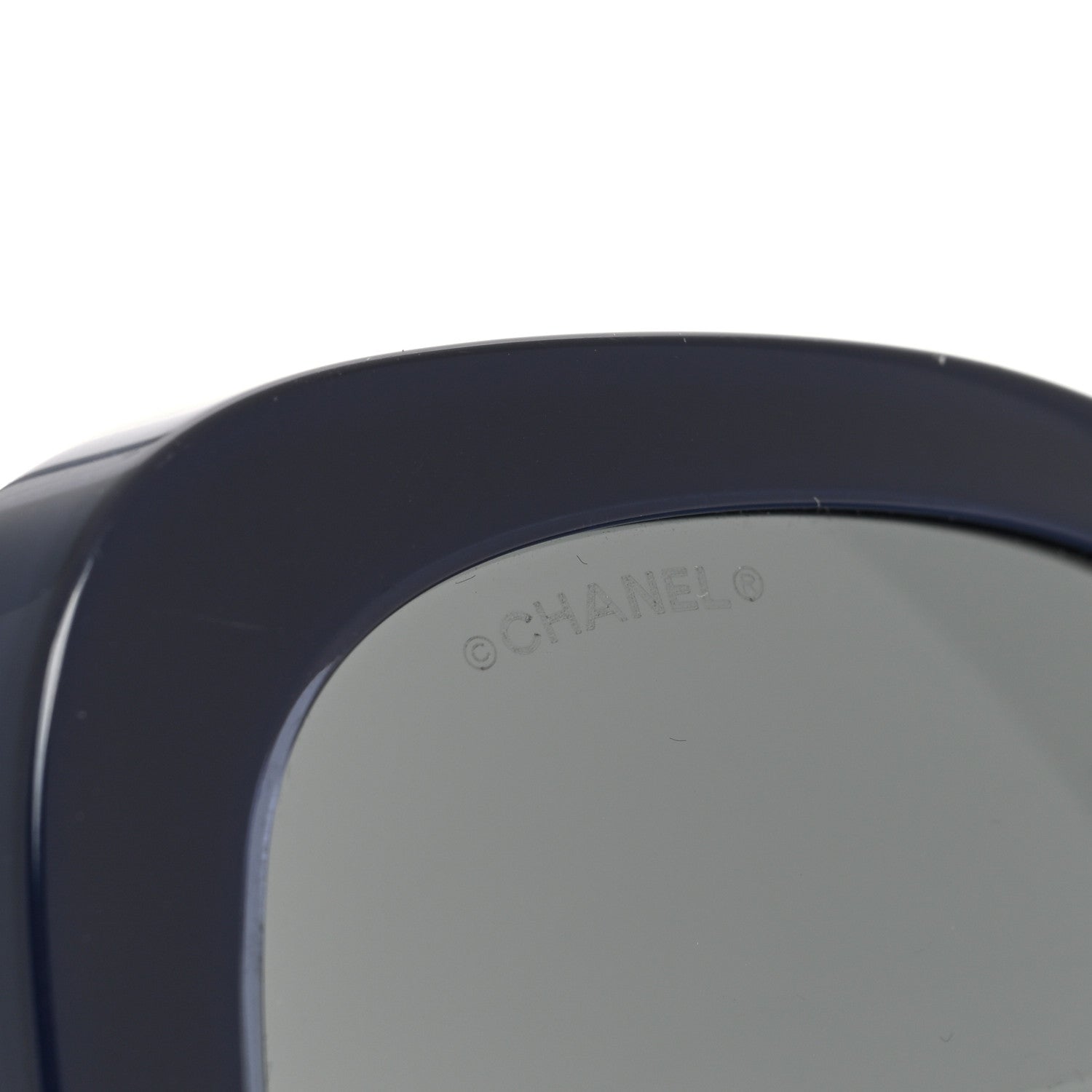Chanel Acetate Butterfly Winter Pearl Sunglasses 5339-H Navy 7 of 8