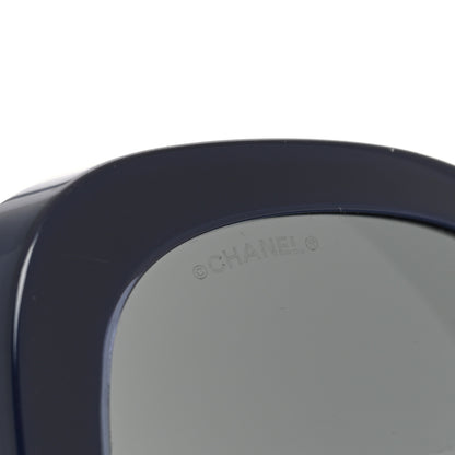 Chanel Acetate Butterfly Winter Pearl Sunglasses 5339-H Navy 7 of 8