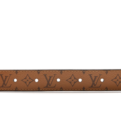 Louis Vuitton Monogram 25mm Dauphine Reversible Belt 90/36 Tan 4 of 5