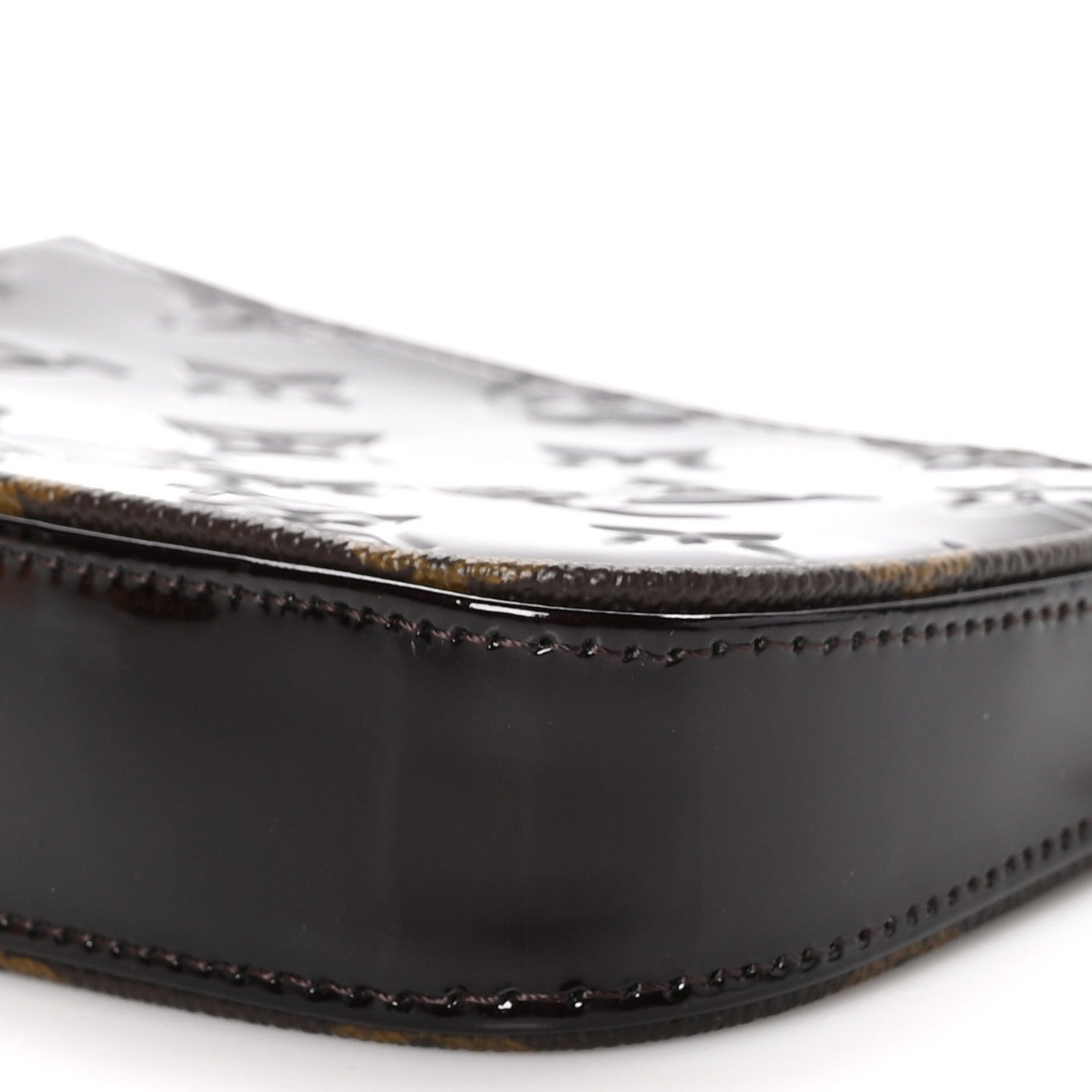 Louis Vuitton Vernis Monogram Mini Pochette Accessories Amarante 9 of 10