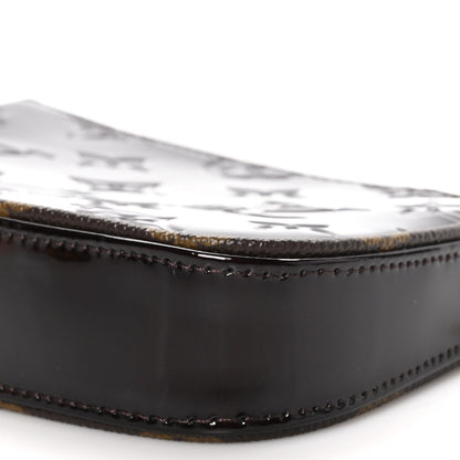 Louis Vuitton Vernis Monogram Mini Pochette Accessories Amarante 9 of 10