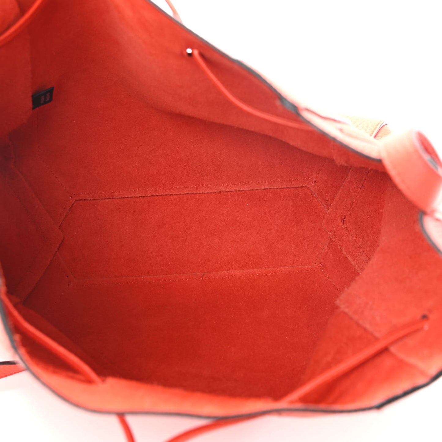 Heavy Grain Calfskin Small Millie Tote Hibiscus