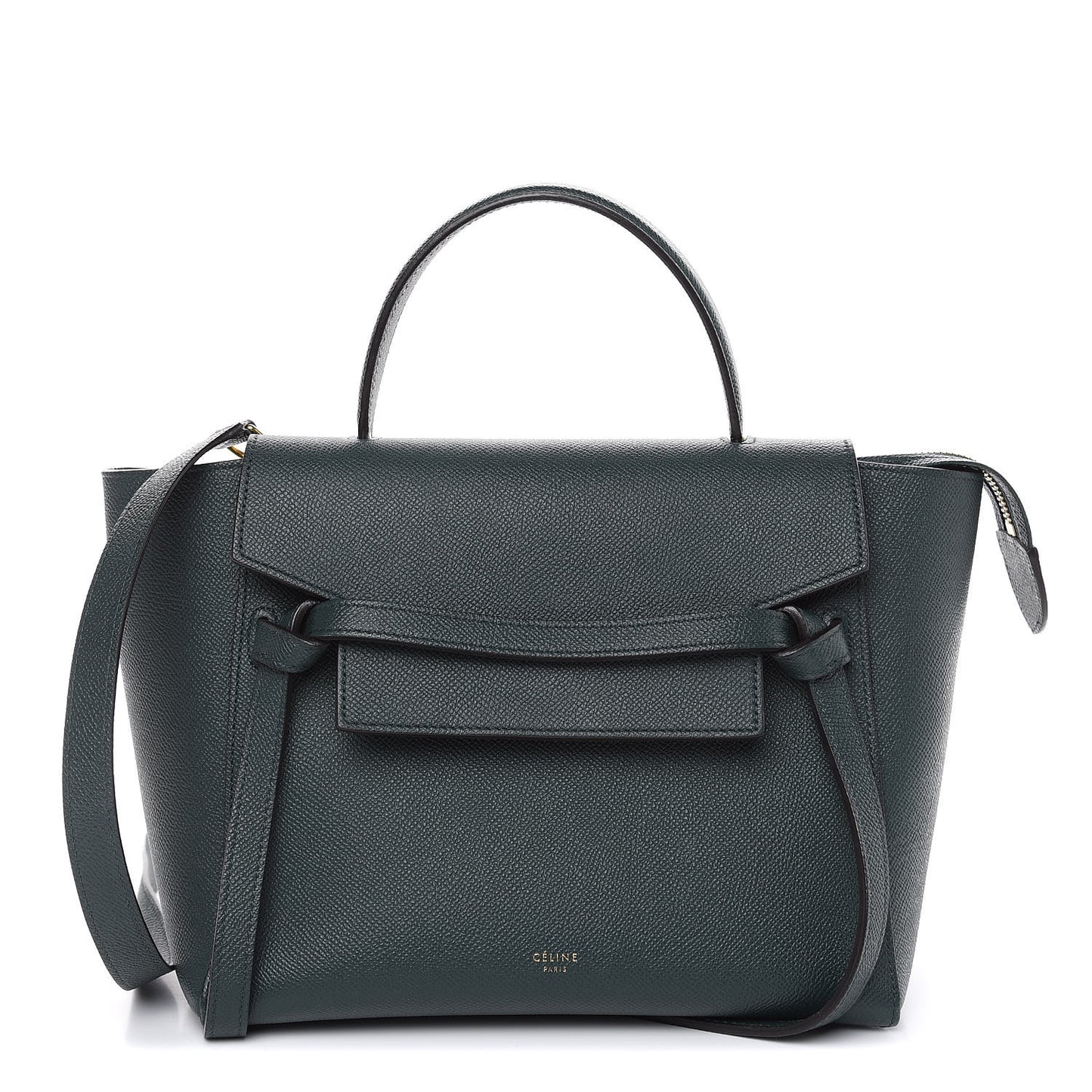 Baby Grained Calfskin Micro Belt Bag Amazone