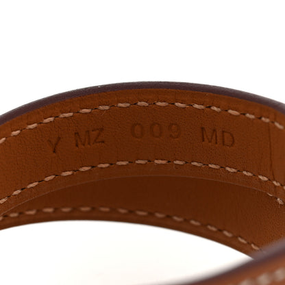 Hermes Swift O'Kelly Double Tour Bracelet T2 Gold 5 of 6