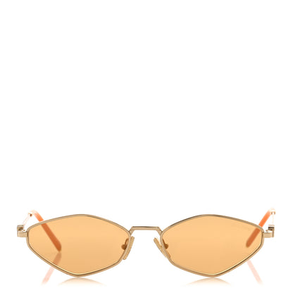 Miu Miu Metal Oval Sunglasses SMU56Z Orange 2 of 9