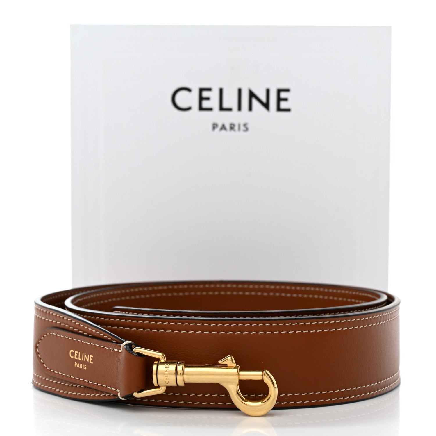 Celine Smooth Calfskin Long Strap Tan 7 of 7