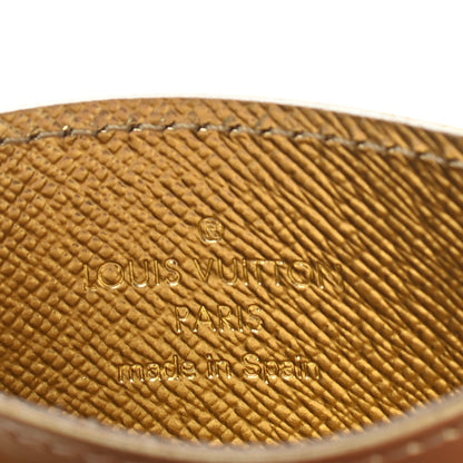 Louis Vuitton Epi Card Holder Gold 6 of 7