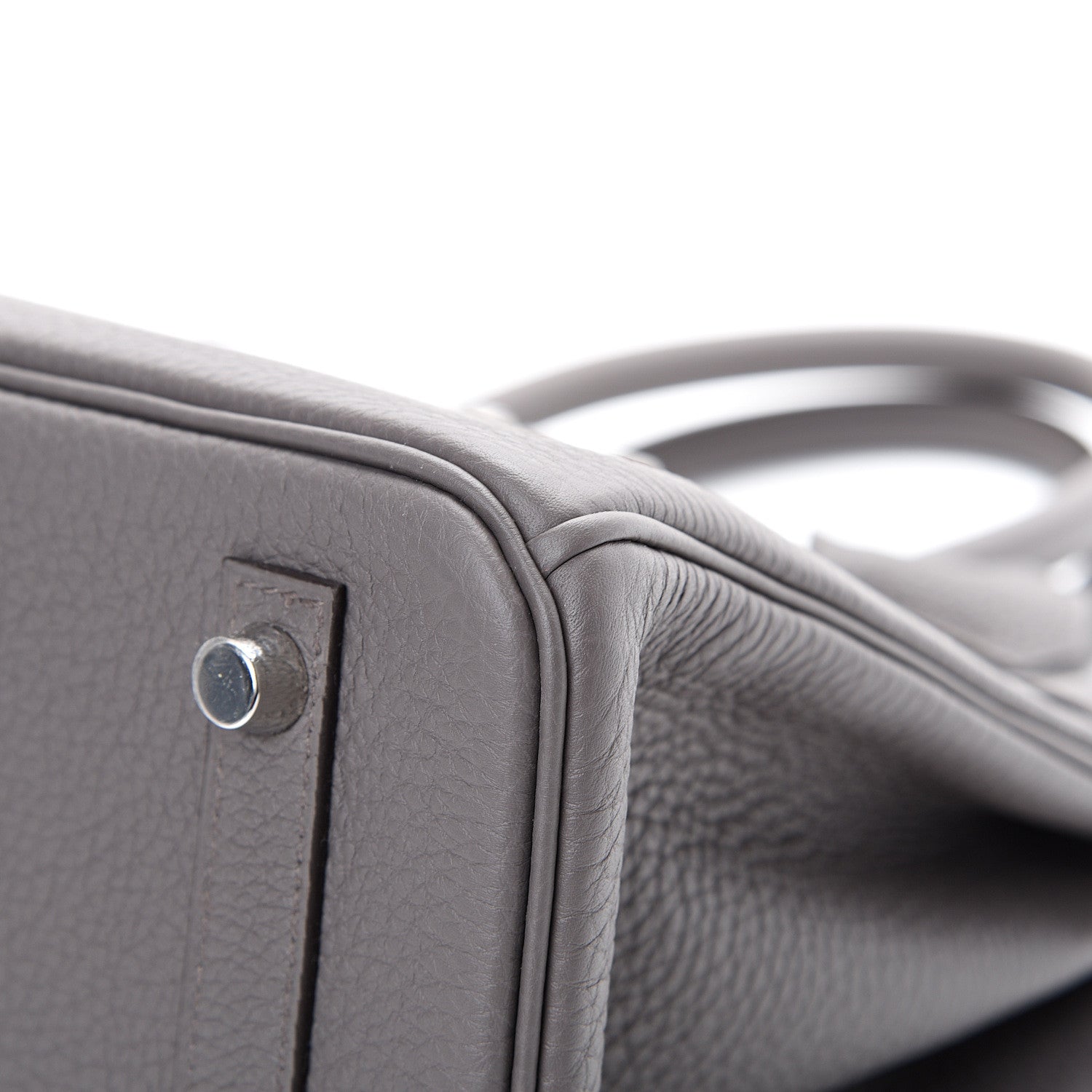 Hermes Togo Birkin 30 Etain 9 of 12