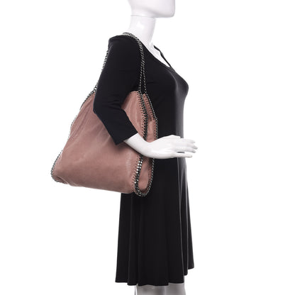 Stella McCartney Shaggy Deer Small Falabella Tote Pink 2 of 9