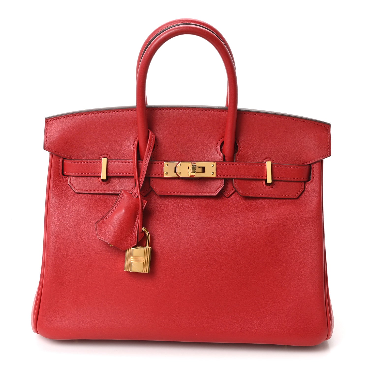 Hermes Swift Birkin 25 Rouge De Coeur 1 of 11