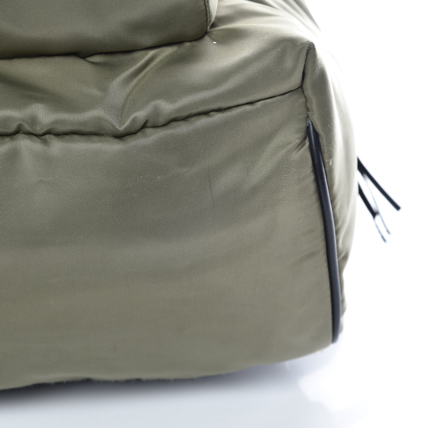 Saint Laurent Canvas Nylon Giant City Backpack Green 11 of 12