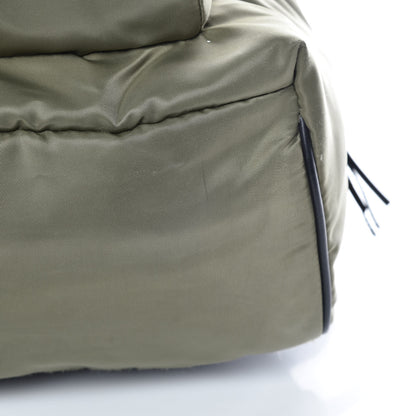 Saint Laurent Canvas Nylon Giant City Backpack Green 11 of 12