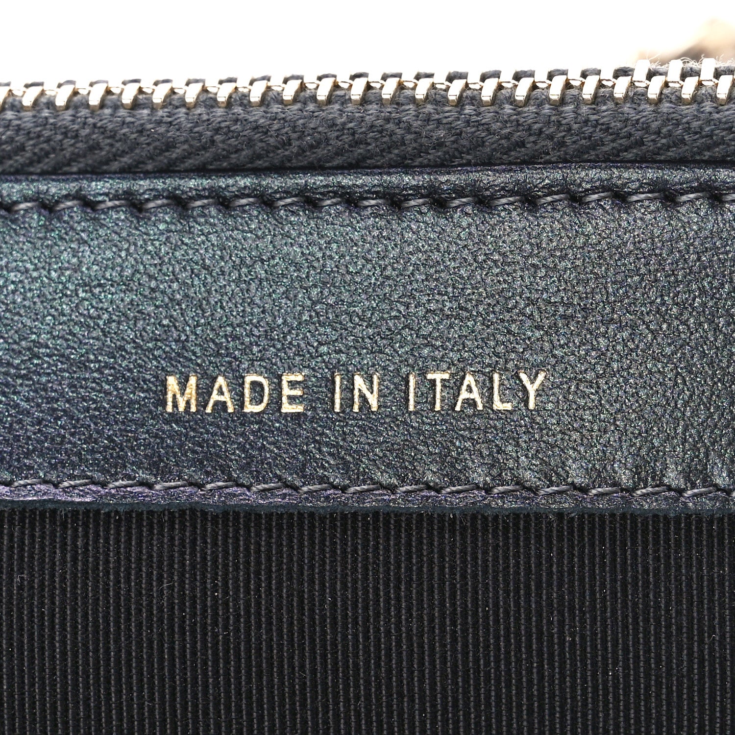 Chanel Iridescent Caviar Quilted Small Clutch With Chain Black 9 of 14