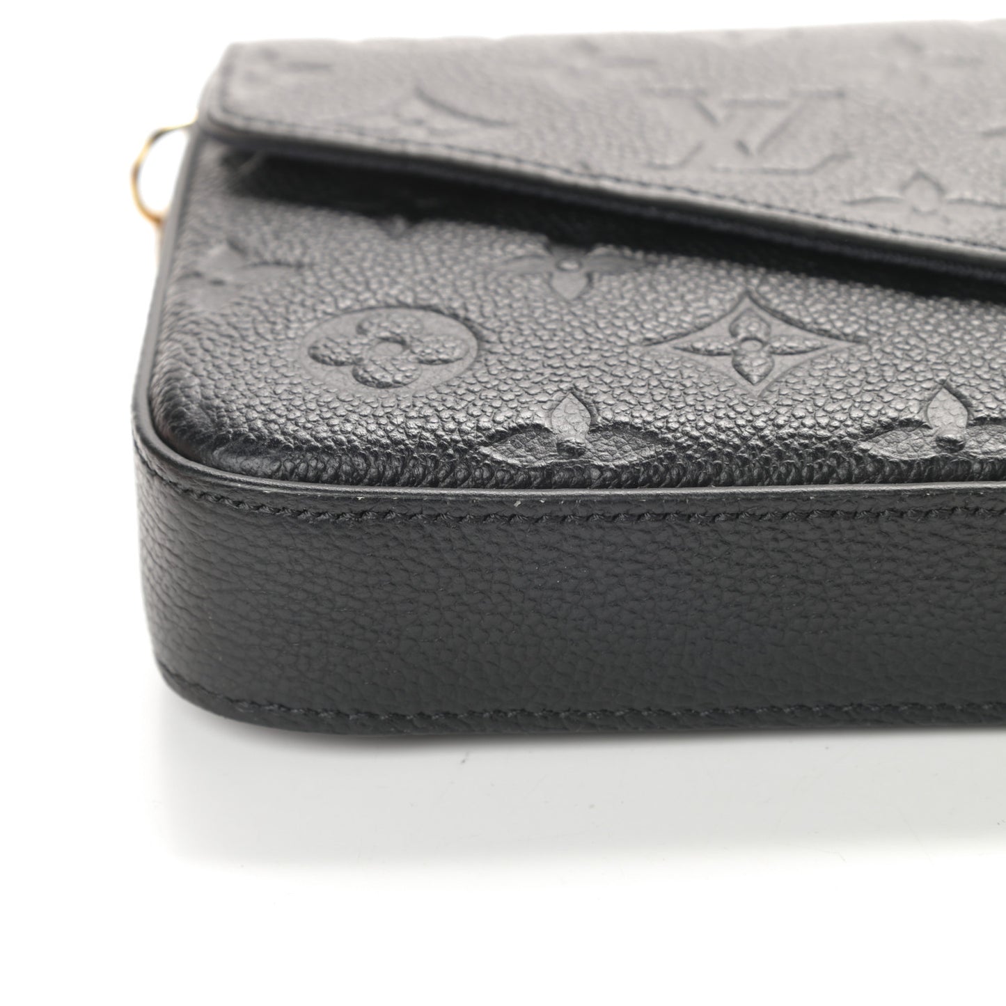 Empreinte Pochette Felicie Chain Wallet Black